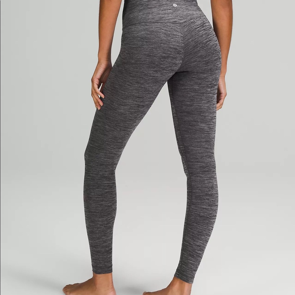 Heathered Black Buttery Soft Yoga Pant
